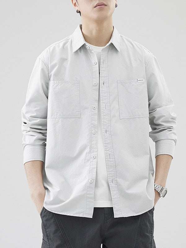 Men’s Minimalist Utility Overshirt