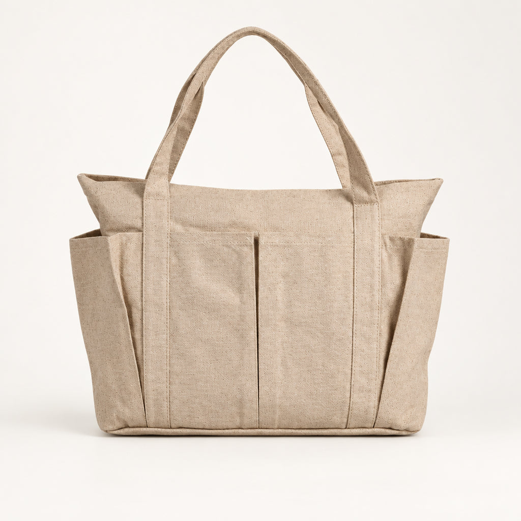 Women's Everyday Canvas Shoulder Tote Bag