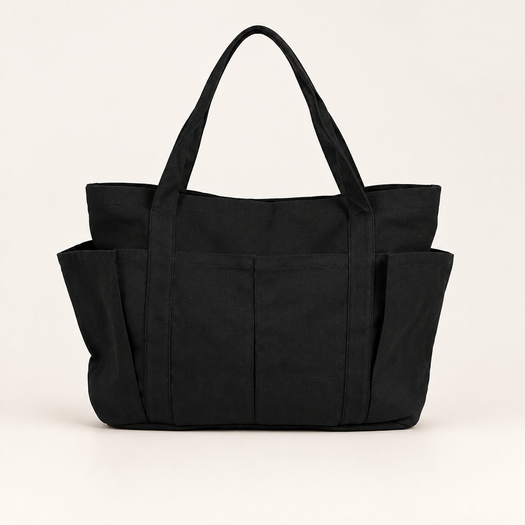 Women's Everyday Canvas Shoulder Tote Bag