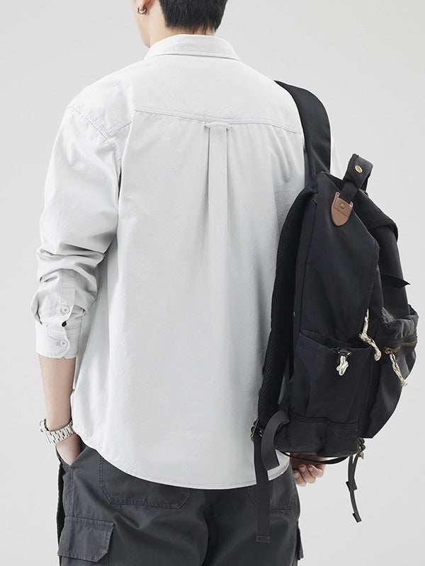 Men’s Minimalist Utility Overshirt
