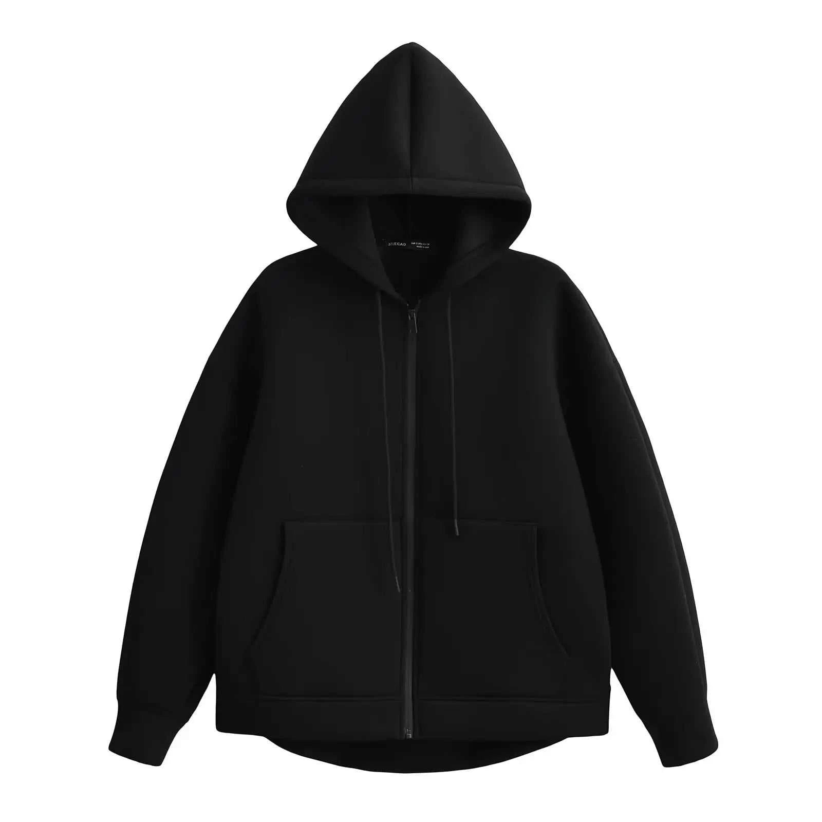 Women’s Oversized Zip Hoodie Jacket