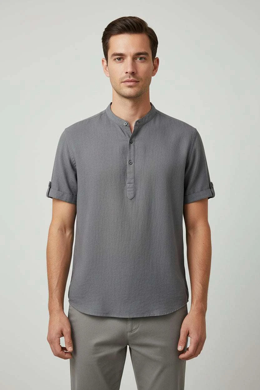 Men’s Lightweight Henley Shirt