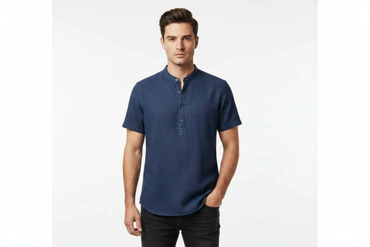 Men’s Lightweight Henley Shirt